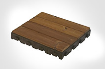 Modulo singolo passerella in legno